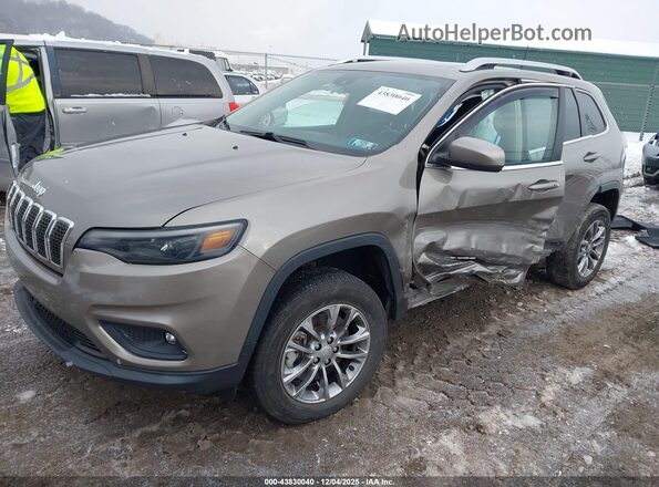 1C4PJMMX9MD154344 2021 JEEP CHEROKEE Tan Front left