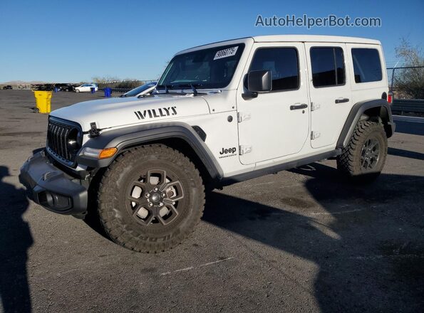 1C4PJXDN6SW551186 2025 JEEP WRANGLER White Передня ліва чверть