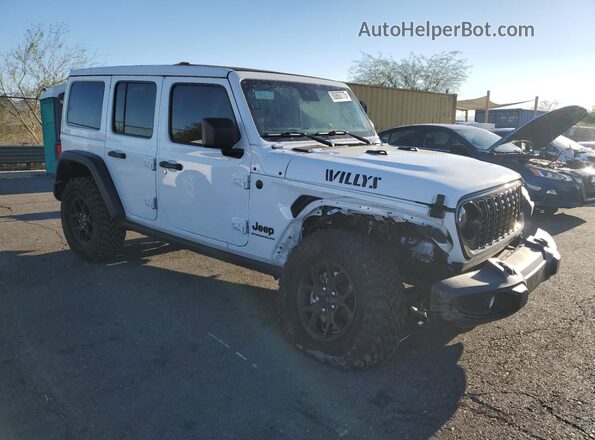 1C4PJXDN6SW551186 2025 JEEP WRANGLER White Передня права чверть