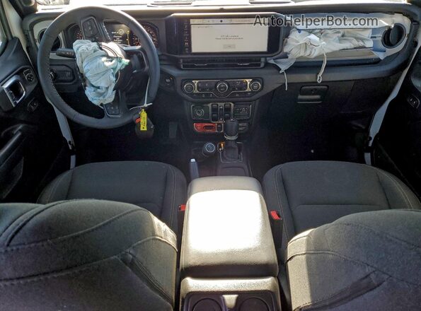 1C4PJXDN6SW551186 2025 JEEP WRANGLER White Вид панелі приладів