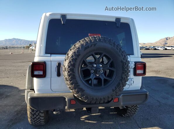 1C4PJXDN6SW551186 2025 JEEP WRANGLER White Вид ззаду