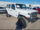 2025 Jeep Wrangler 4-door Sahara 4x4 White vin: 1C4PJXEN7SW525954