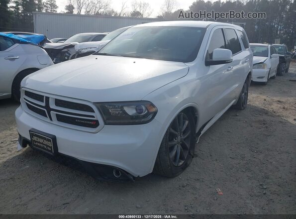 1C4RDHDG1HC869573 2017 DODGE DURANGO Белый Передняя левая четверть