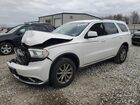 2018 Dodge Durango Sxt White vin: 1C4RDJAG0JC115775