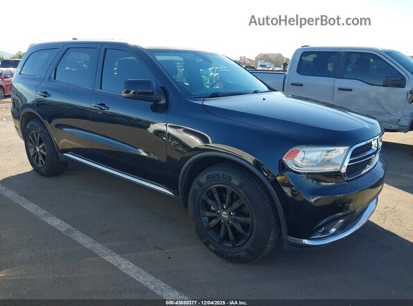 1C4RDJAG2JC282798 2018 DODGE DURANGO Черный Передняя правая четверть