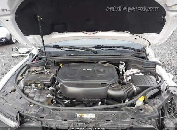 1C4RDJDG4JC290669 2018 DODGE DURANGO Белый Вид сзади