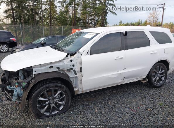 1C4RDJDG4JC290669 2018 DODGE DURANGO Белый Вид спереди