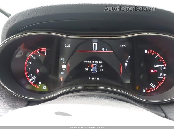 1C4RDJDG4JC290669 2018 DODGE DURANGO Белый Вид задних сидений