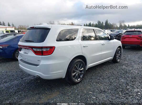 1C4RDJDG4JC290669 2018 DODGE DURANGO Белый Задняя правая четверть