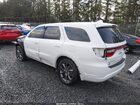 2018 Dodge Durango Gt Awd Белый vin: 1C4RDJDG4JC290669