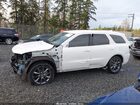 2018 Dodge Durango Gt Awd Белый vin: 1C4RDJDG4JC290669