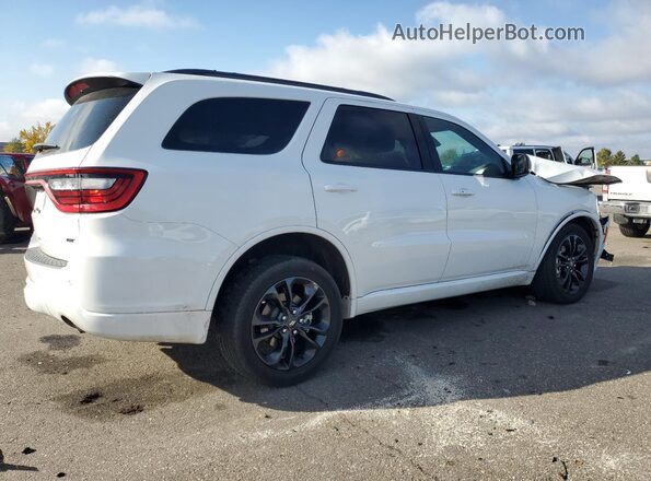 1C4RDJDG4PC615927 2023 DODGE DURANGO Белый Задняя правая четверть