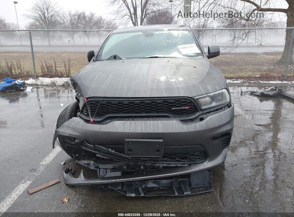 1C4RDJDG6MC545133 2021 DODGE DURANGO Gray Instrument cluster view