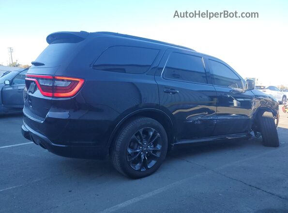 1C4RDJDG6RC231263 2024 DODGE DURANGO Черный Задняя правая четверть