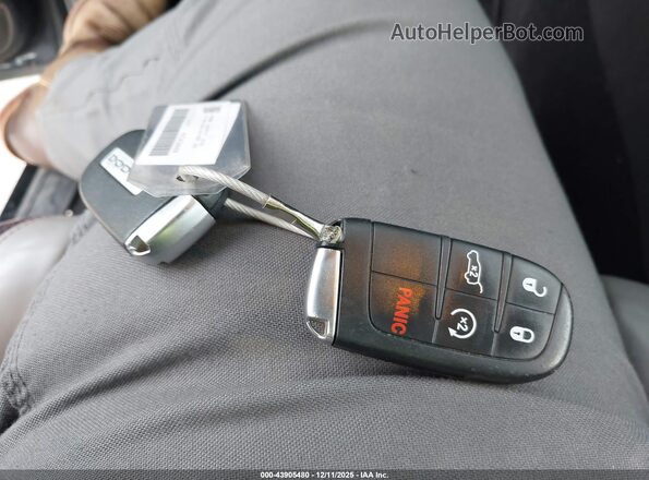 1C4RDJDG7PC628008 2023 DODGE DURANGO Черный Вид панели приборов