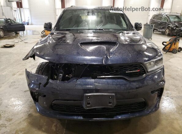 1C4RDJDG7RC175012 2024 DODGE DURANGO Синий Вид спереди