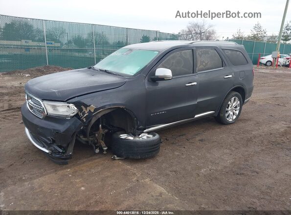 1C4RDJEG3GC484648 2016 DODGE DURANGO Gray Przód lewy