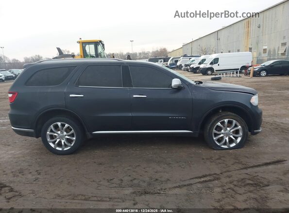 1C4RDJEG3GC484648 2016 DODGE DURANGO Gray Widok wnętrza z tyłu