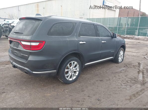 1C4RDJEG3GC484648 2016 DODGE DURANGO Gray Tył prawy