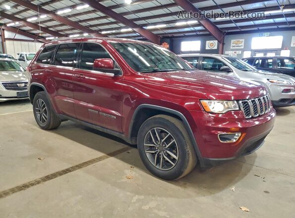 1C4RJEAG4KC534584 2019 JEEP GRAND Темно-бордовый Передняя правая четверть