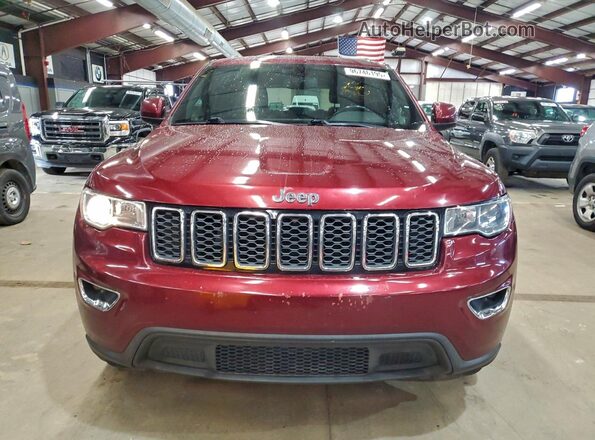1C4RJEAG4KC534584 2019 JEEP GRAND Темно-бордовый Вид спереди