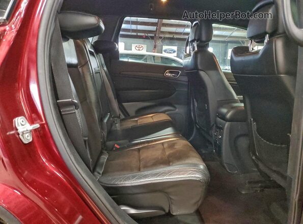 1C4RJEAG4KC534584 2019 JEEP GRAND Темно-бордовый Вид задней части салона