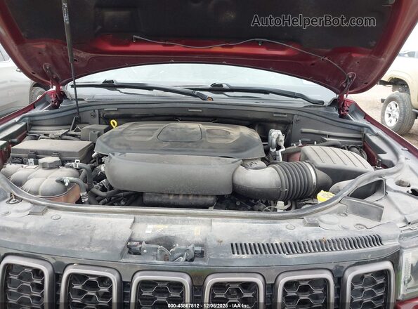 1C4RJEBG4MC783243 2021 JEEP GRAND CHEROKEE Maroon Հետևի տեսք