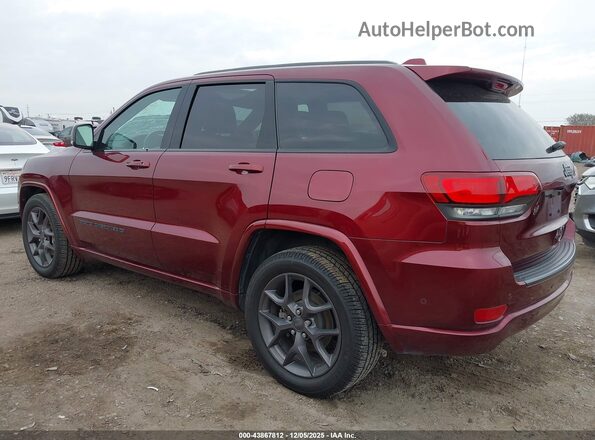 1C4RJEBG4MC783243 2021 JEEP GRAND CHEROKEE Maroon Հետևի ձախ