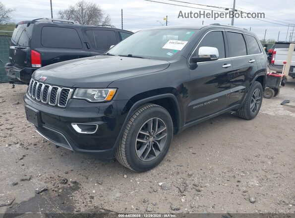 1C4RJEBGXJC228275 2018 JEEP GRAND CHEROKEE Черный Передняя левая четверть