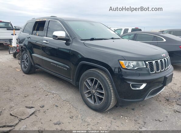 1C4RJEBGXJC228275 2018 JEEP GRAND CHEROKEE Черный Передняя правая четверть