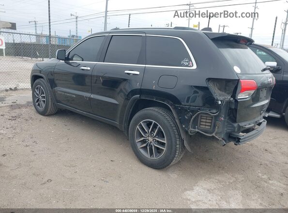 1C4RJEBGXJC228275 2018 JEEP GRAND CHEROKEE Черный Задняя левая четверть