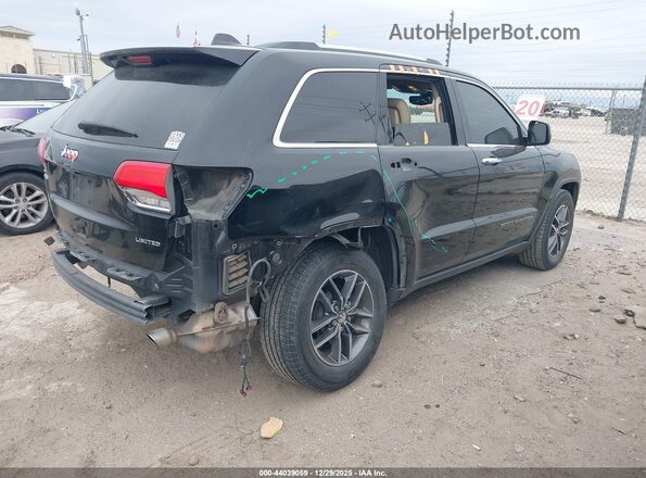 1C4RJEBGXJC228275 2018 JEEP GRAND CHEROKEE Черный Задняя правая четверть