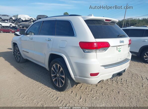1C4RJECG2HC659427 2017 JEEP GRAND CHEROKEE Белый Задняя левая четверть
