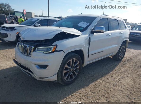 1C4RJECG2HC659427 2017 JEEP GRAND CHEROKEE Белый Передняя левая четверть