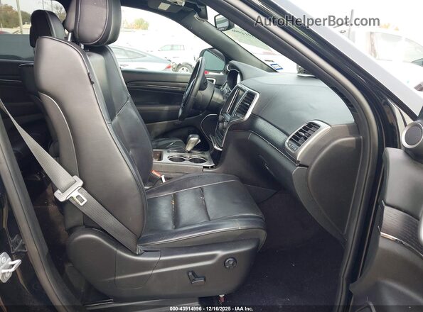 1C4RJECG3JC412195 2018 JEEP GRAND CHEROKEE Черный Вид салона спереди