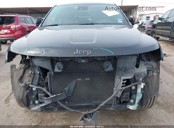 1C4RJECG3JC412195 2018 JEEP GRAND CHEROKEE Черный Вид щитка приборов