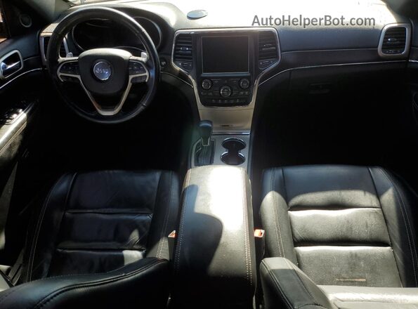 1C4RJFBG1GC357617 2016 JEEP GRAND Black Вид панелі приладів