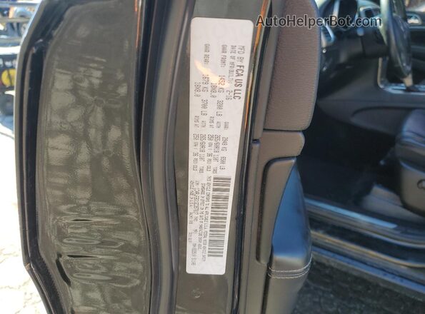 1C4RJFBG1GC357617 2016 JEEP GRAND Black Вид наклейки з VIN-кодом