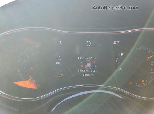 1C4RJFBG4LC423183 2020 JEEP GRAND Черный Вид щитка приборов