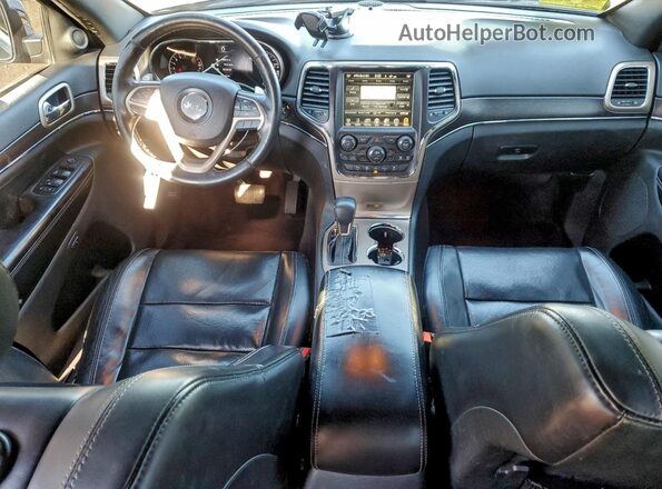 1C4RJFBG7GC324766 2016 JEEP GRAND Синий Вид панели приборов
