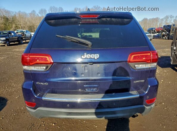 1C4RJFBG7GC324766 2016 JEEP GRAND Синий Вид сзади