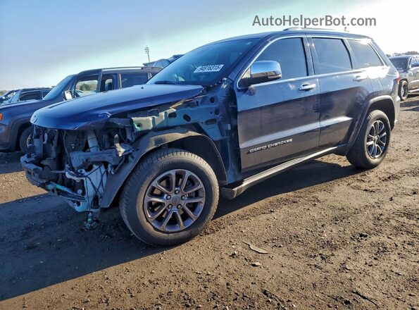 1C4RJFBG7GC324766 2016 JEEP GRAND Синий Передняя левая четверть