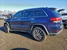 2016 Jeep Grand Cherokee Limited Синий vin: 1C4RJFBG7GC324766