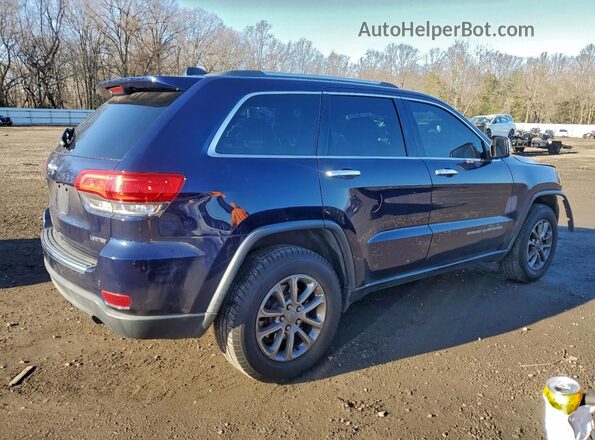 1C4RJFBG7GC324766 2016 JEEP GRAND Синий Задняя правая четверть