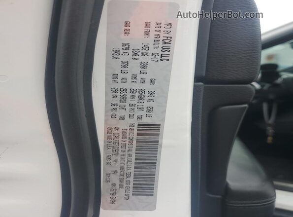 1C4RJFBG7JC299701 2018 JEEP GRAND Белый Вид наклейки с VIN-кодом