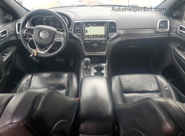 1C4RJFBG7JC299701 2018 JEEP GRAND Белый Вид панели приборов