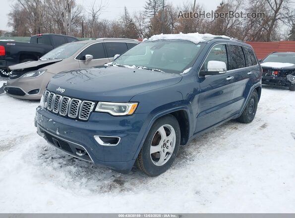 1C4RJFCG4LC405300 2020 JEEP GRAND CHEROKEE Синий Передняя левая четверть