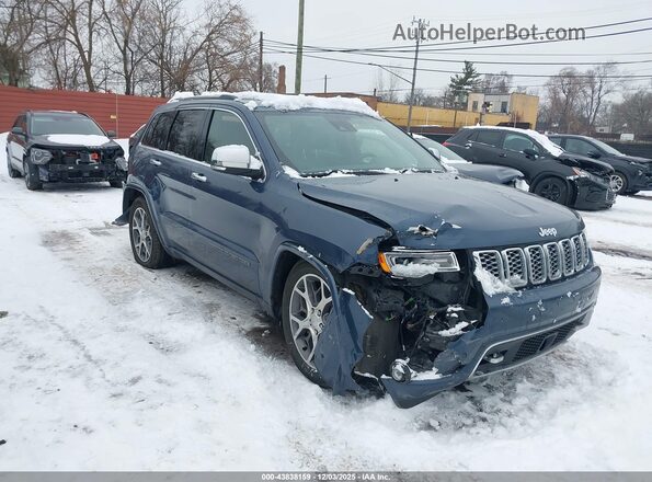 1C4RJFCG4LC405300 2020 JEEP GRAND CHEROKEE Синий Передняя правая четверть
