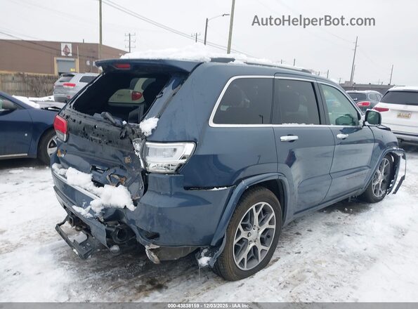 1C4RJFCG4LC405300 2020 JEEP GRAND CHEROKEE Синий Задняя правая четверть