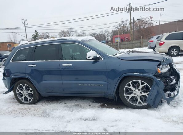 1C4RJFCG4LC405300 2020 JEEP GRAND CHEROKEE Синий Вид задней части салона